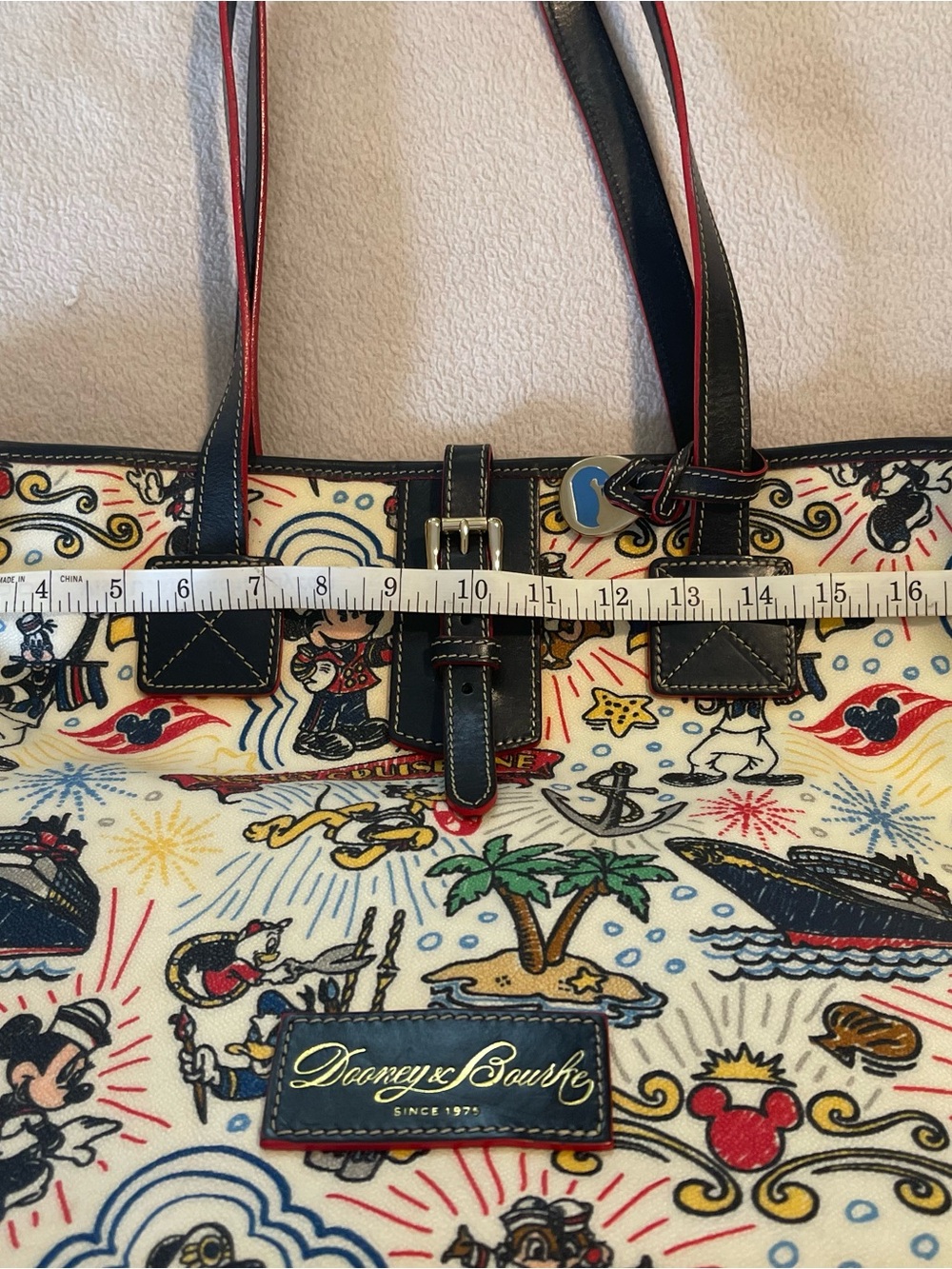 Dooney & Bourke DISNEY DREAM CRUISE SHIP INAUGURAL TOTE